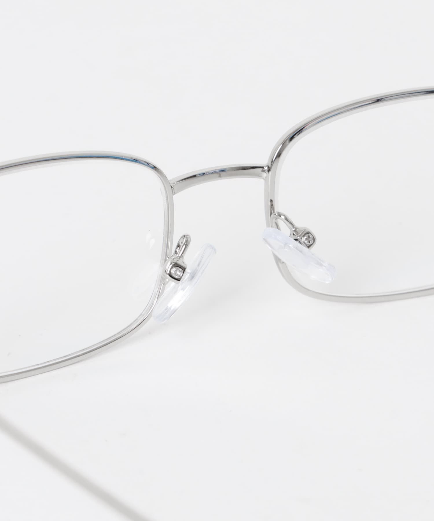 SMELLY「メタルスクエアダテメガネ」|メガネ|