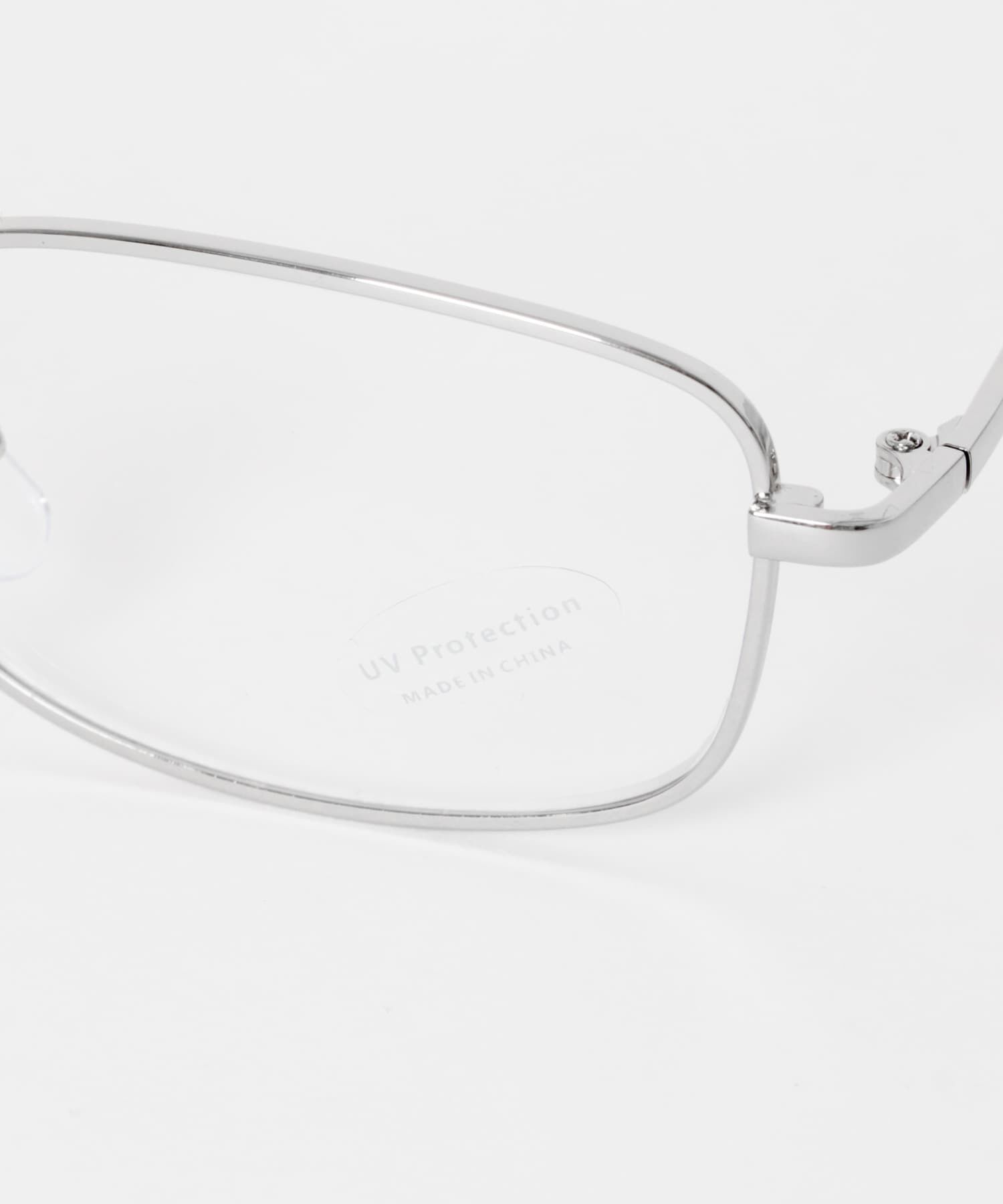 SMELLY「メタルスクエアダテメガネ」|メガネ|