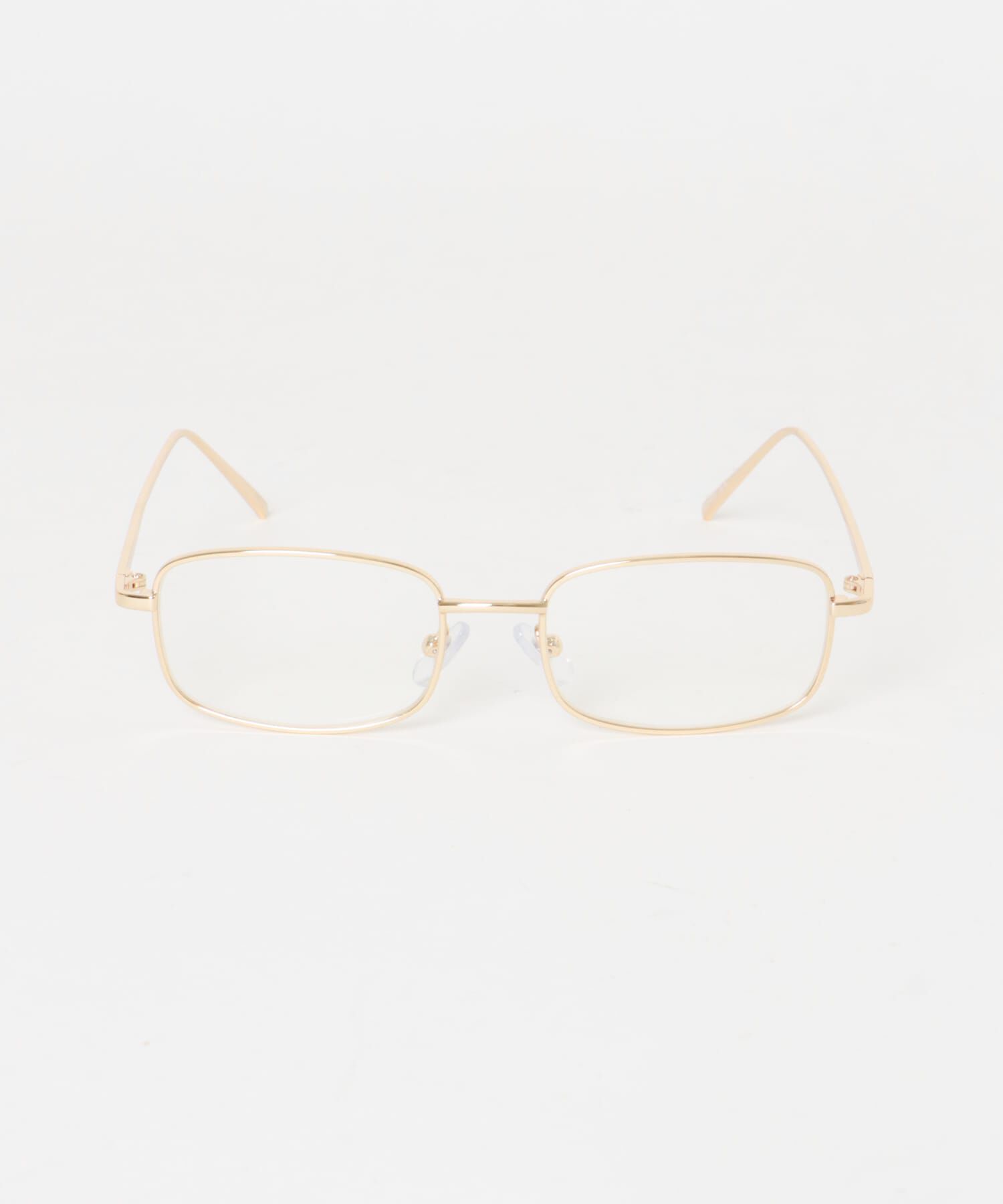 SMELLY「メタルスクエアダテメガネ」|メガネ|