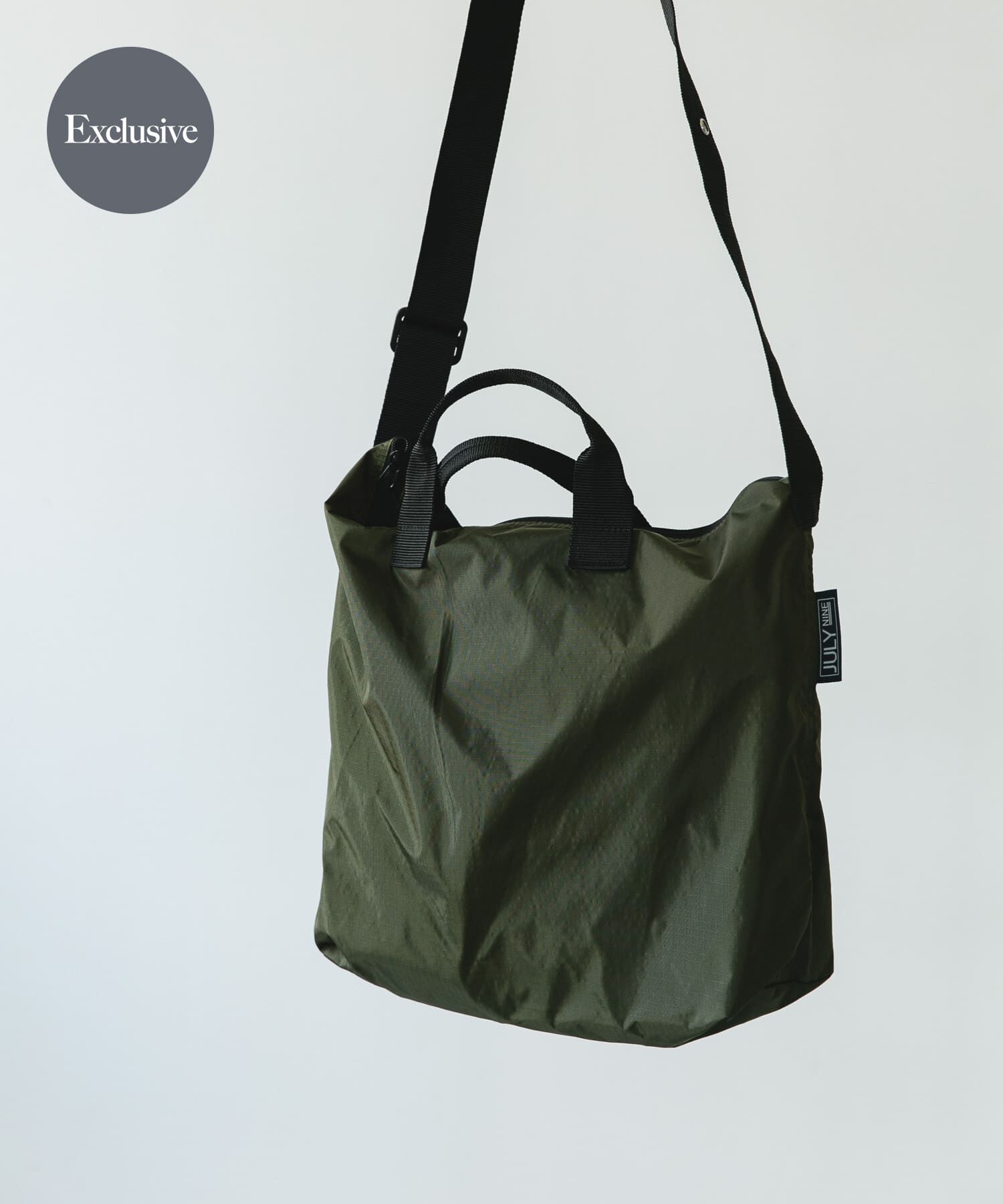 URBAN RESEARCH DOORS「『別注』JULY NINE&times;DOORS　2Way SEQUEL」|ショルダー・メッセンジャー|オリーブ