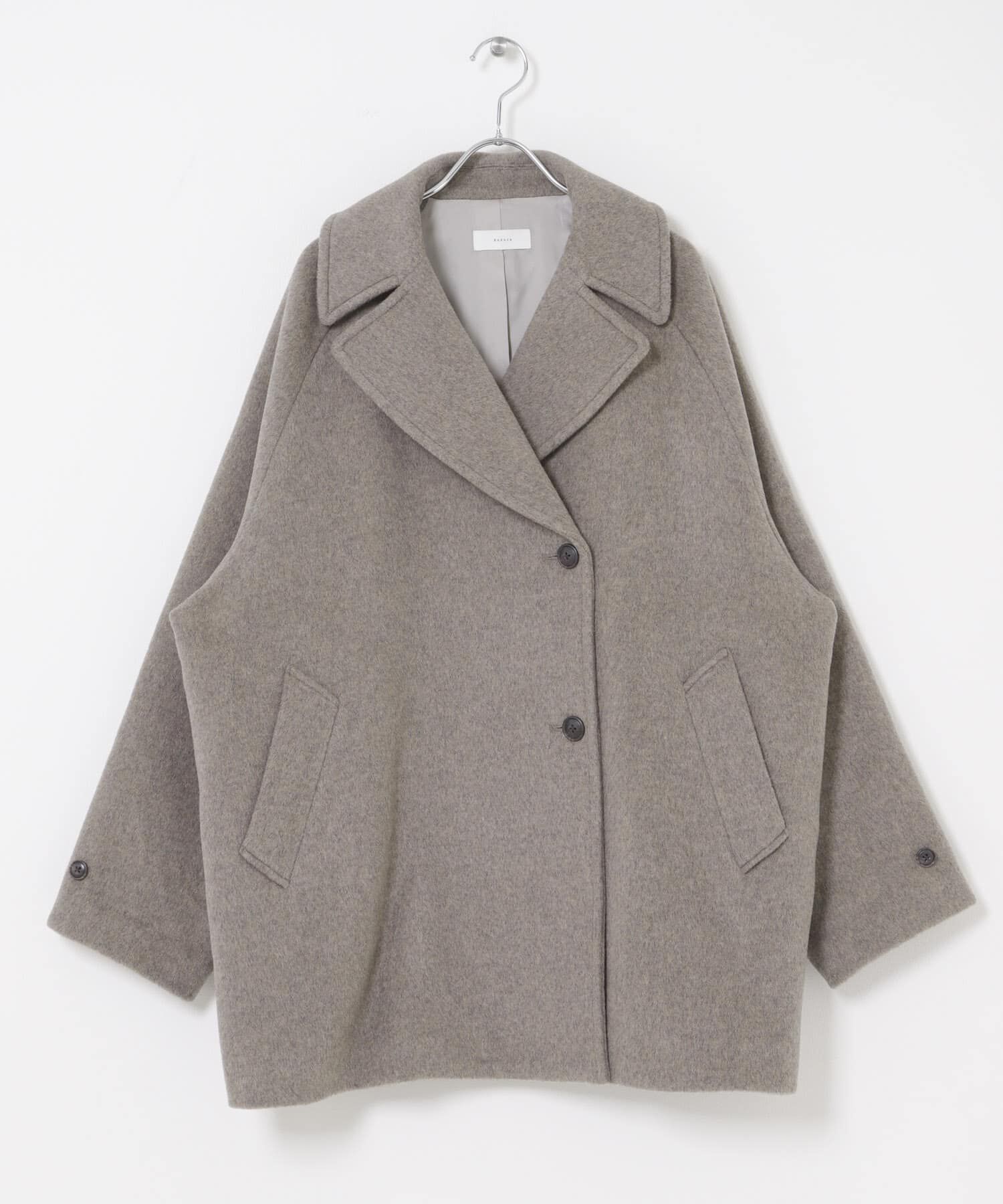 かぐれ「ウールPコート」|ピーコート|