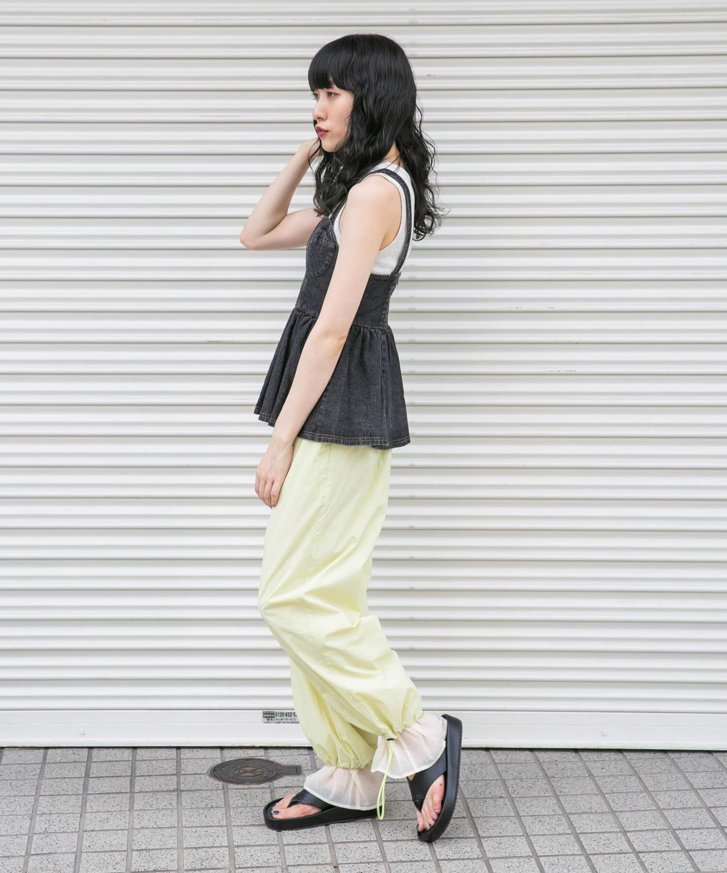  「ドロストレイヤードパンツ」|その他|