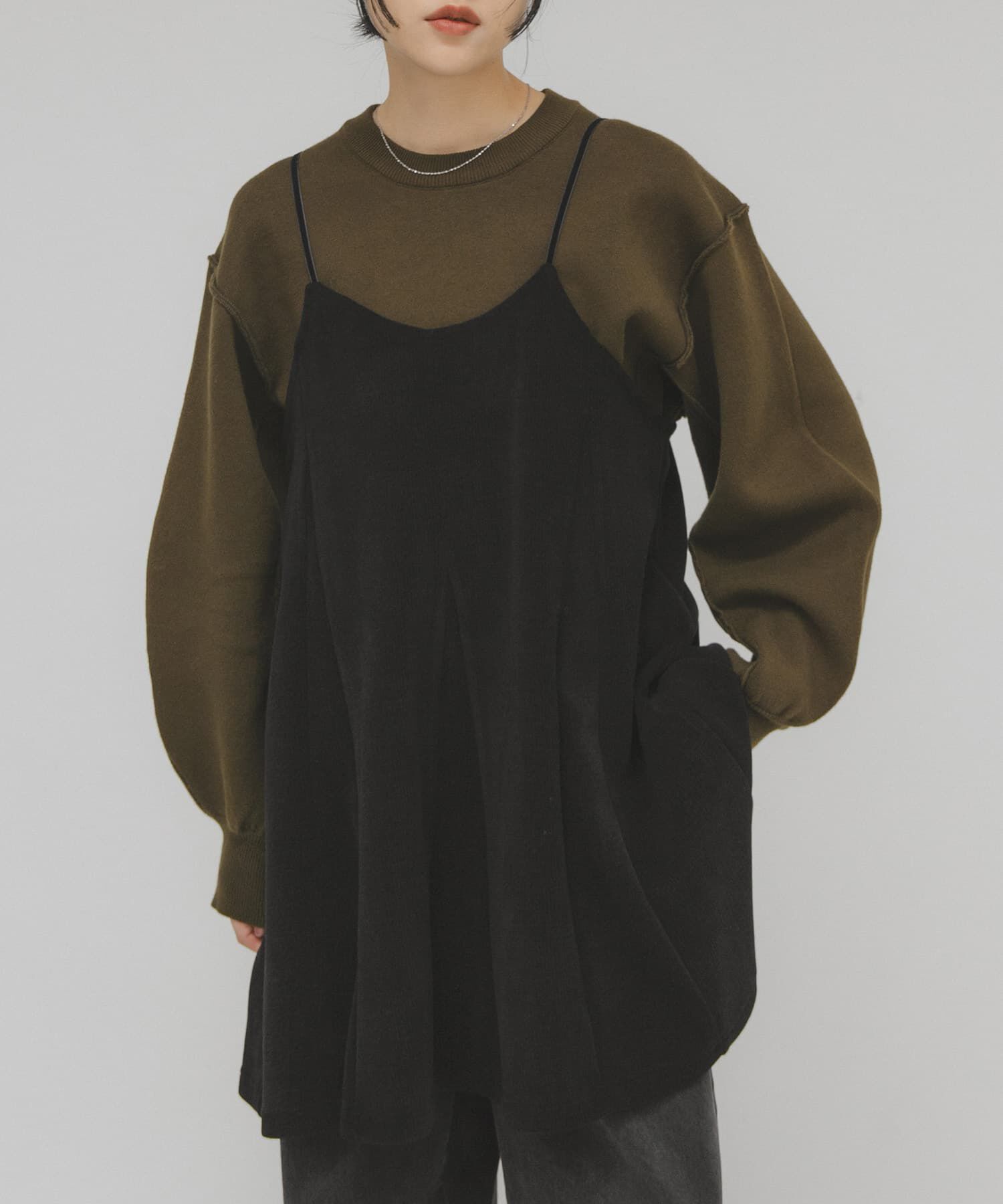  「スウェットライクニット」|ニット・セーター|