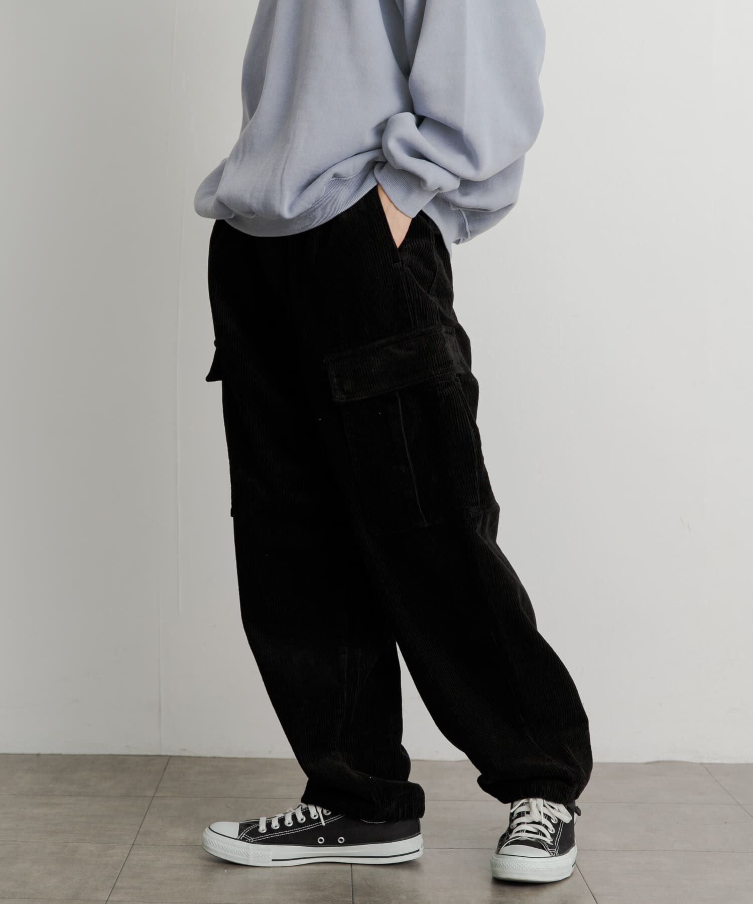SENSE OF PLACE by URBAN RESEARCH「『セットアップ対応』 ヘビーコーデュロイワイドカーゴパンツ」|その他|