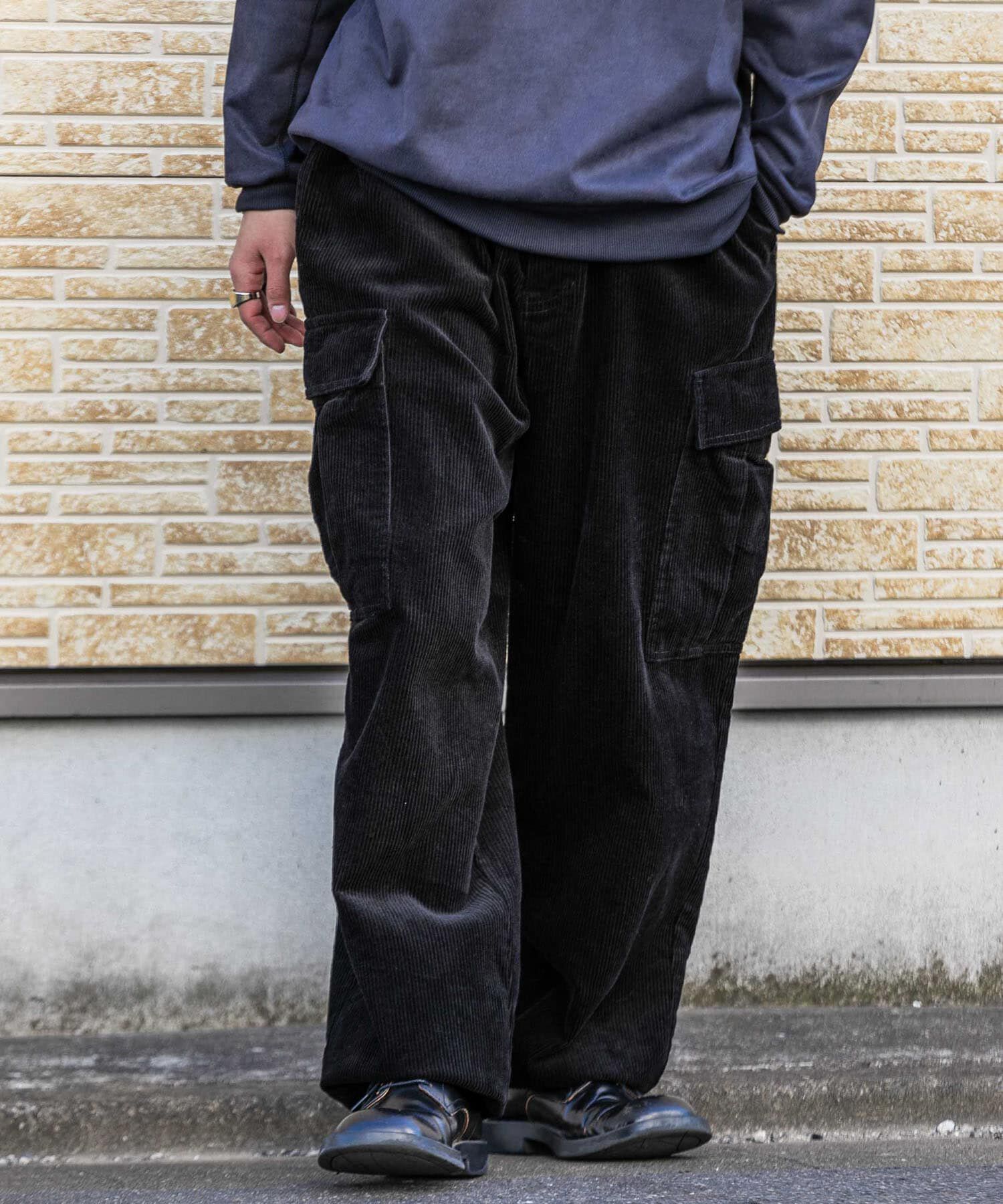 SENSE OF PLACE by URBAN RESEARCH「『セットアップ対応』 ヘビーコーデュロイワイドカーゴパンツ」|その他|