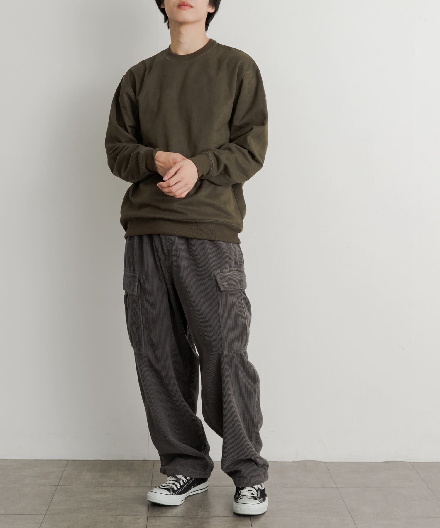 SENSE OF PLACE by URBAN RESEARCH「『セットアップ対応』 ヘビーコーデュロイワイドカーゴパンツ」|その他|