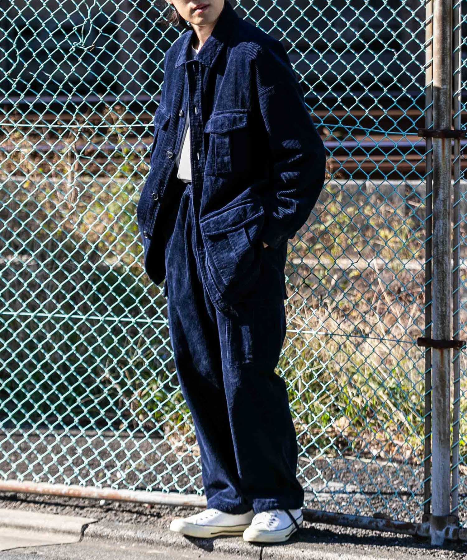 SENSE OF PLACE by URBAN RESEARCH「『セットアップ対応』 ヘビーコーデュロイワイドカーゴパンツ」|その他|