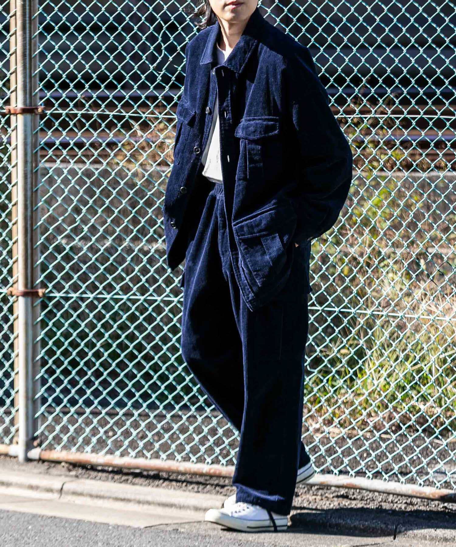 SENSE OF PLACE by URBAN RESEARCH「『セットアップ対応』 ヘビーコーデュロイワイドカーゴパンツ」|その他|