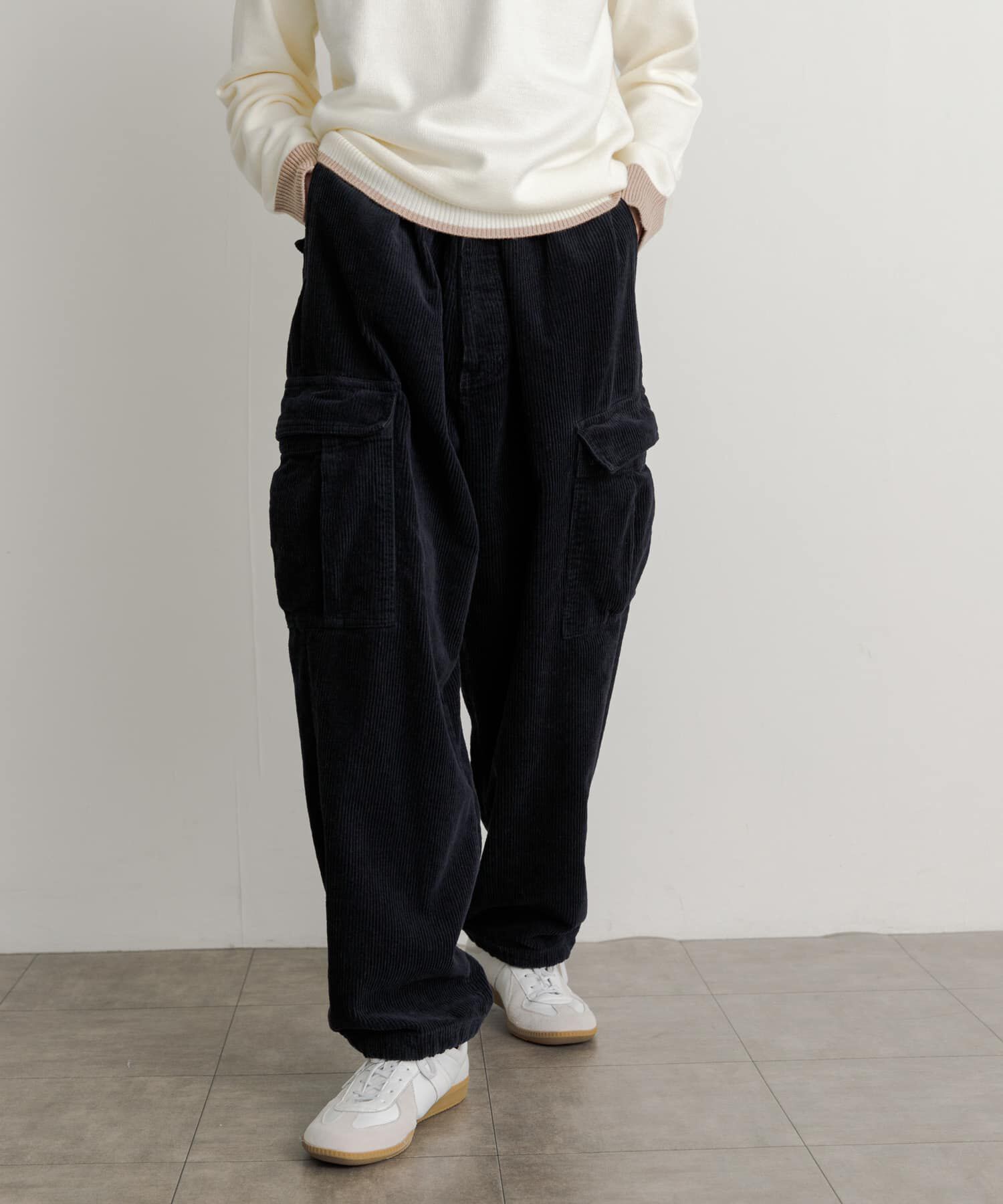 SENSE OF PLACE by URBAN RESEARCH「『セットアップ対応』 ヘビーコーデュロイワイドカーゴパンツ」|その他|