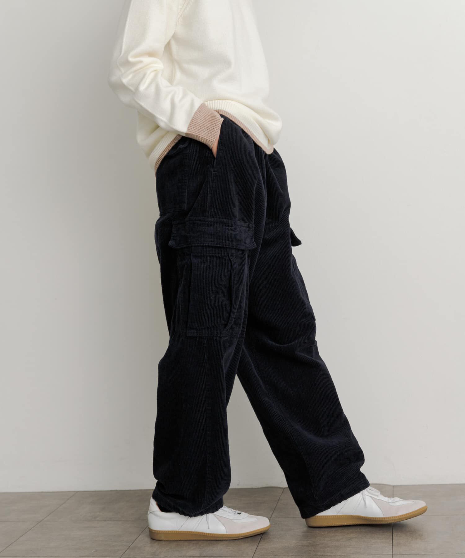 SENSE OF PLACE by URBAN RESEARCH「『セットアップ対応』 ヘビーコーデュロイワイドカーゴパンツ」|その他|