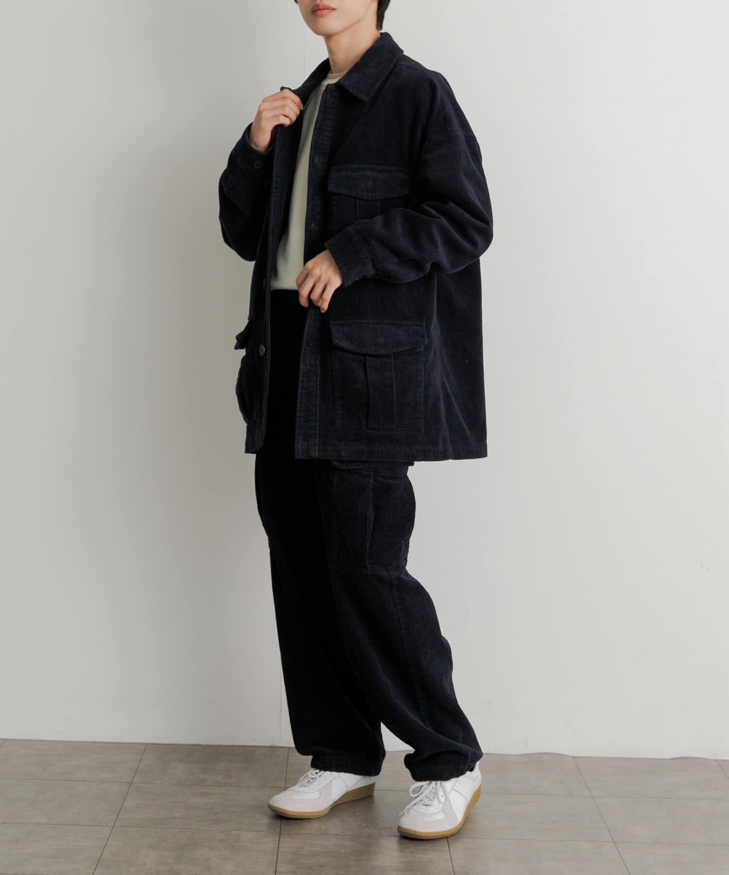 SENSE OF PLACE by URBAN RESEARCH「『セットアップ対応』 ヘビーコーデュロイワイドカーゴパンツ」|その他|