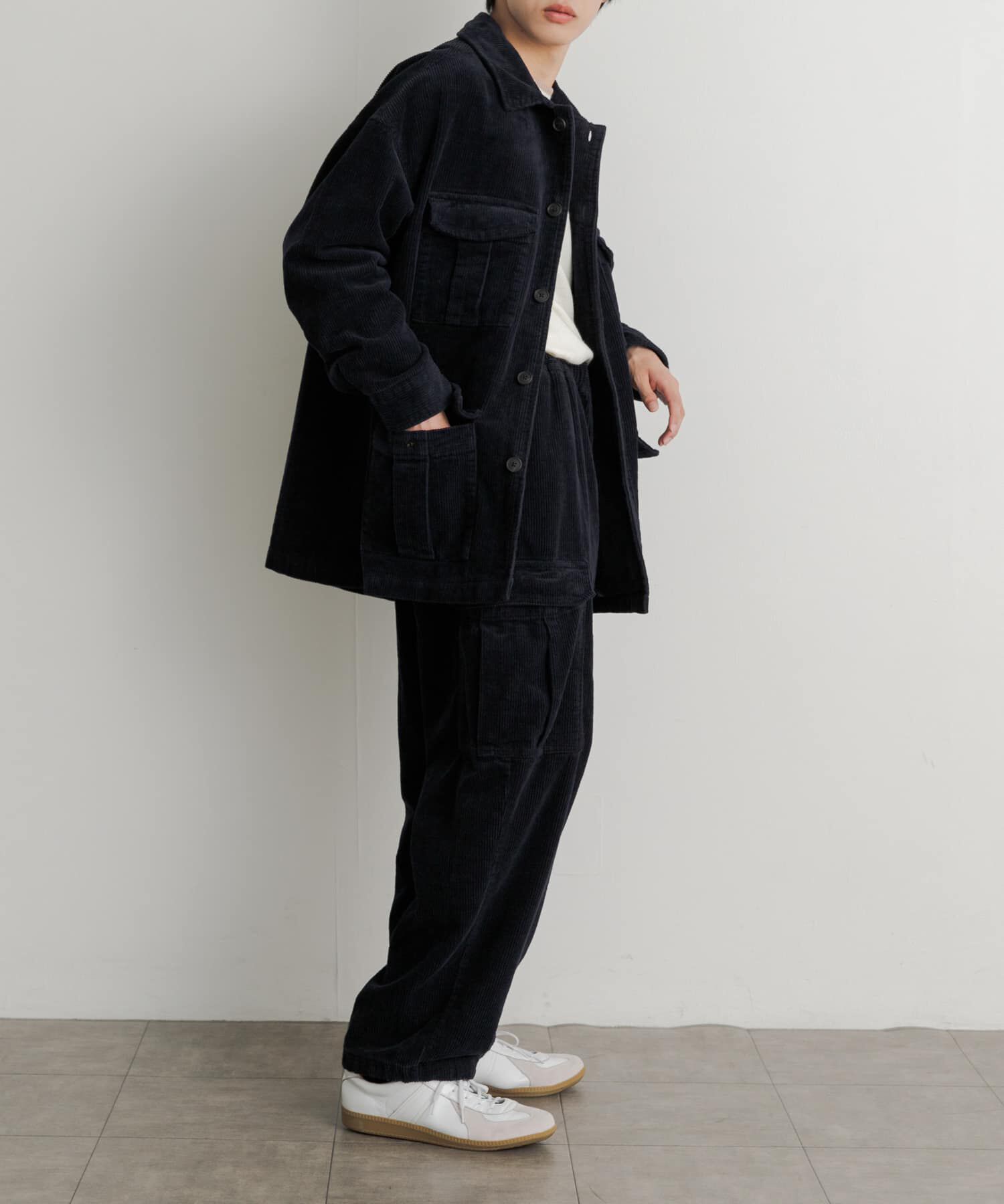 SENSE OF PLACE by URBAN RESEARCH「『セットアップ対応』 ヘビーコーデュロイワイドカーゴパンツ」|その他|