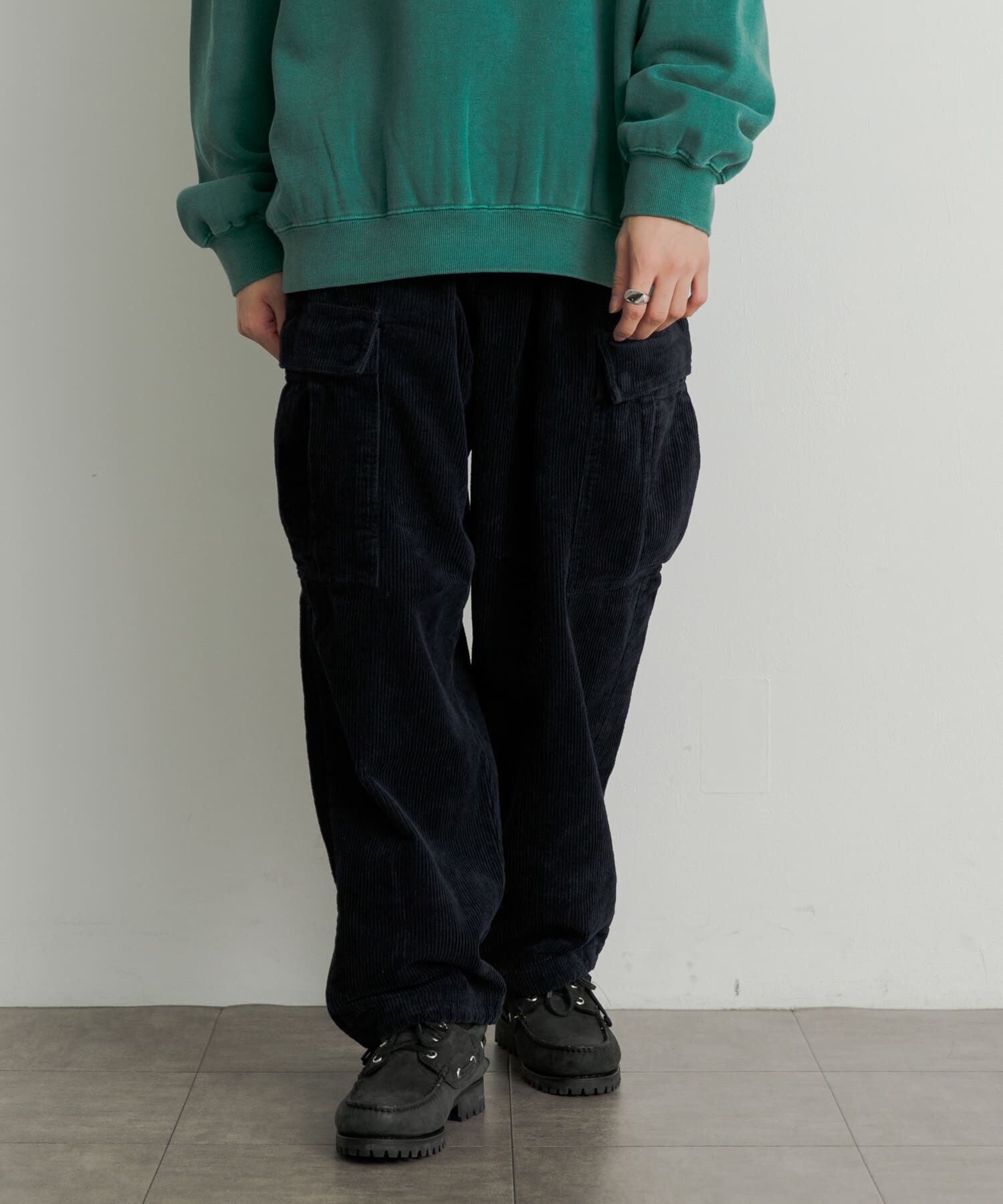 SENSE OF PLACE by URBAN RESEARCH「『セットアップ対応』 ヘビーコーデュロイワイドカーゴパンツ」|その他|