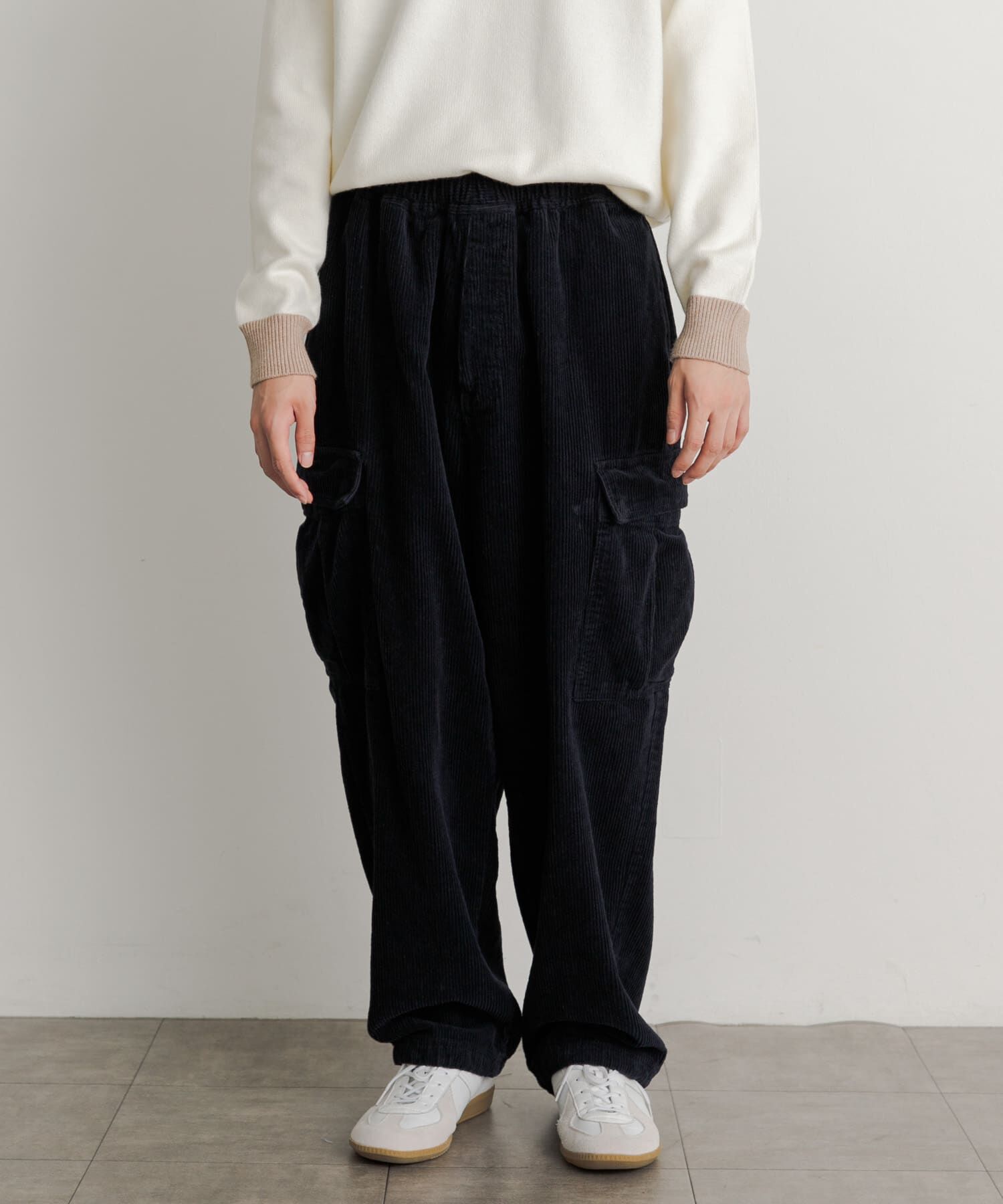 SENSE OF PLACE by URBAN RESEARCH「『セットアップ対応』 ヘビーコーデュロイワイドカーゴパンツ」|その他|