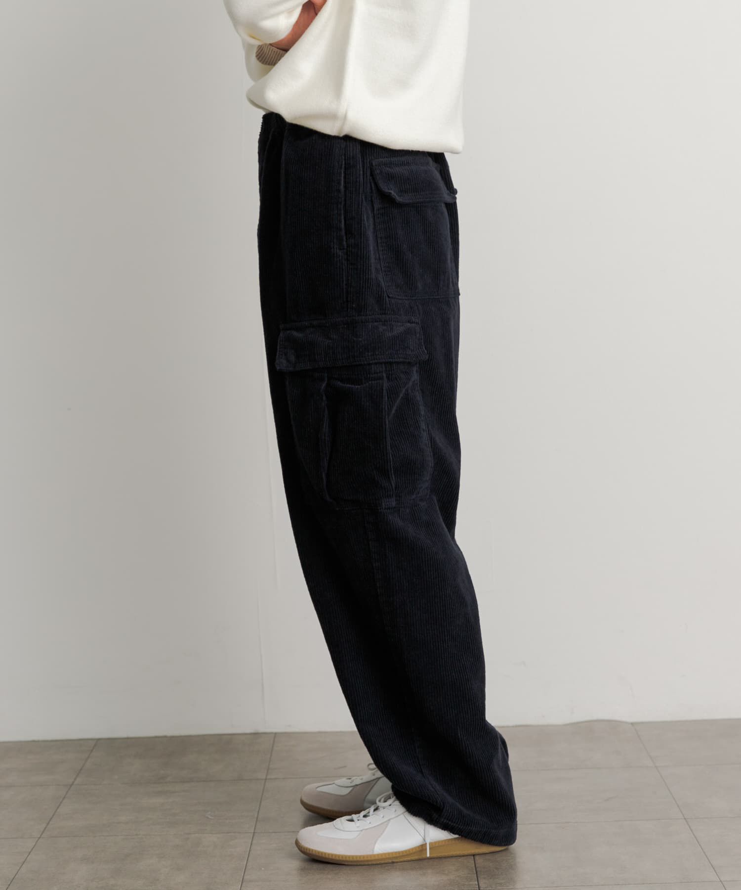 SENSE OF PLACE by URBAN RESEARCH「『セットアップ対応』 ヘビーコーデュロイワイドカーゴパンツ」|その他|
