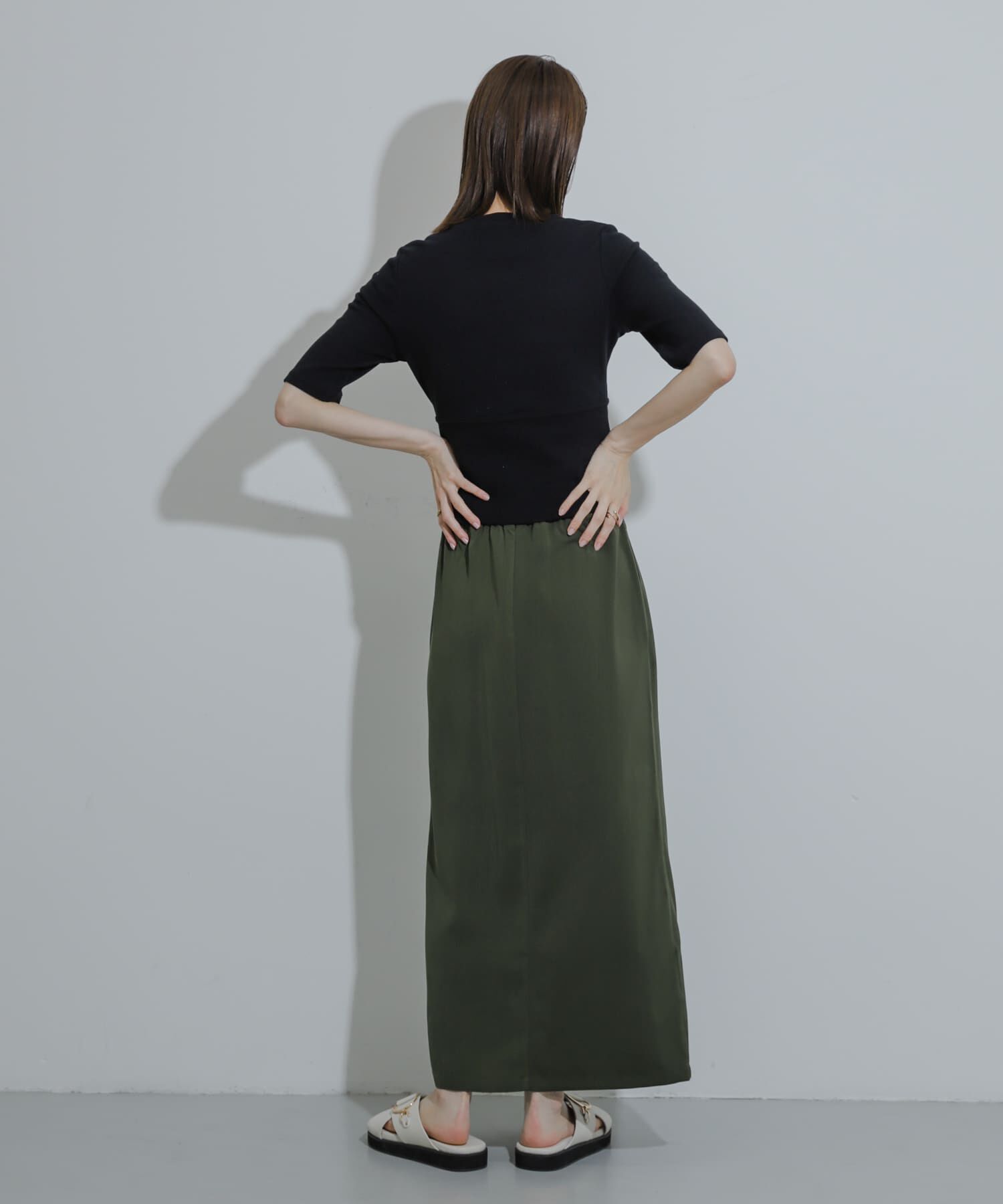 SENSE OF PLACE by URBAN RESEARCH「ウエストリブコンパクトトップ」|Tシャツ・カットソー|