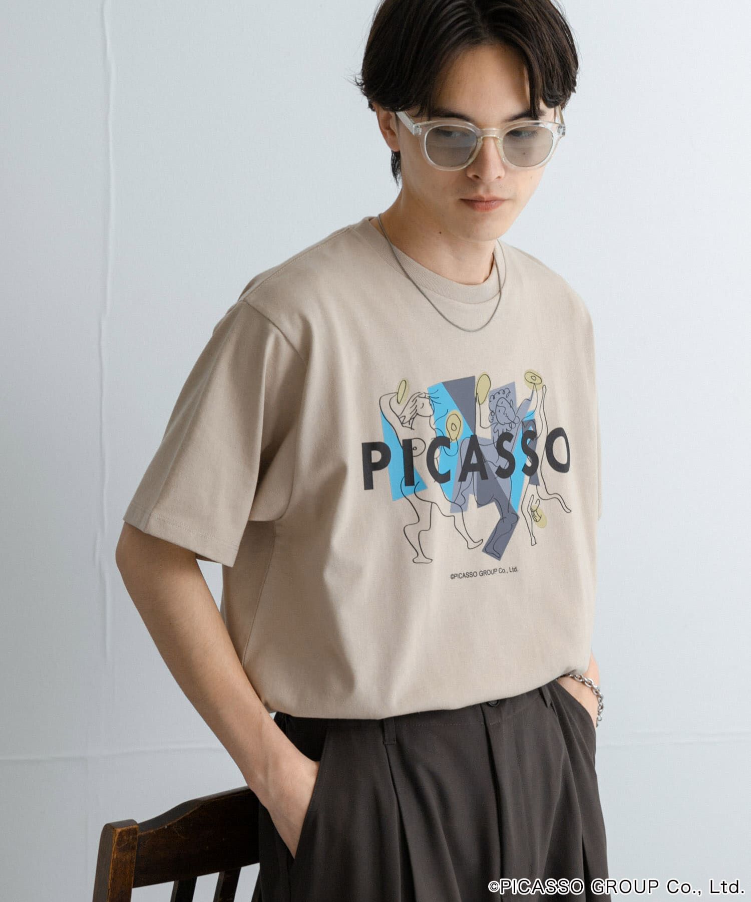 SENSE OF PLACE by URBAN RESEARCH「PICASSO SHORT-SLEEVE T-SHIRTS B」|Tシャツ・カットソー|