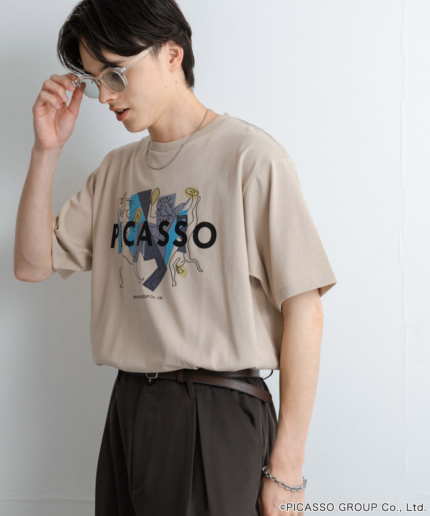 SENSE OF PLACE by URBAN RESEARCH「PICASSO SHORT-SLEEVE T-SHIRTS B」|Tシャツ・カットソー|