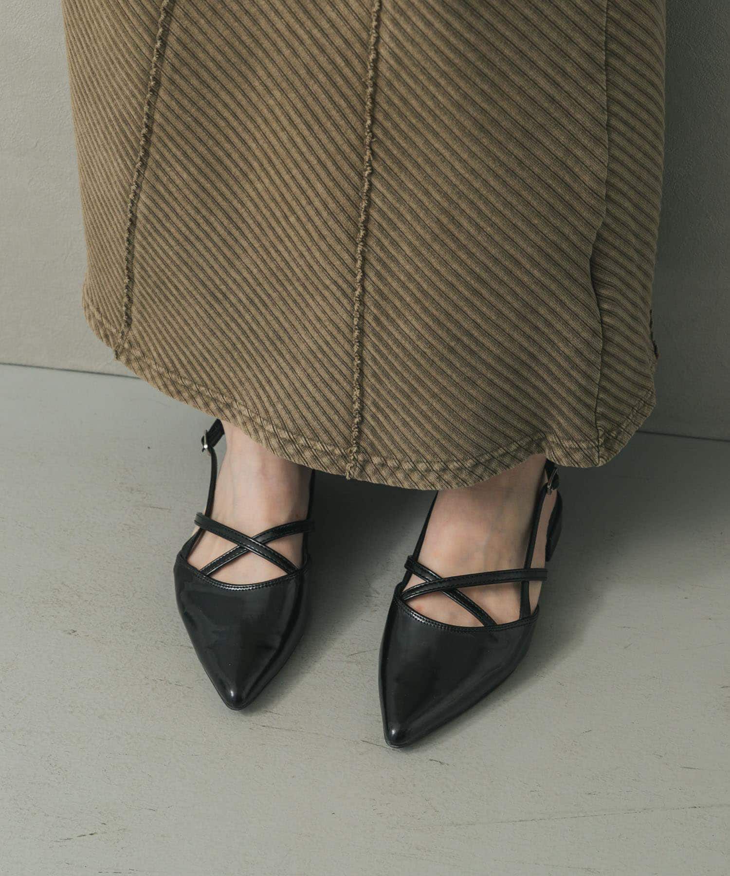 SENSE OF PLACE by URBAN RESEARCH「ポインテッドクロスベルトミュール」|その他|