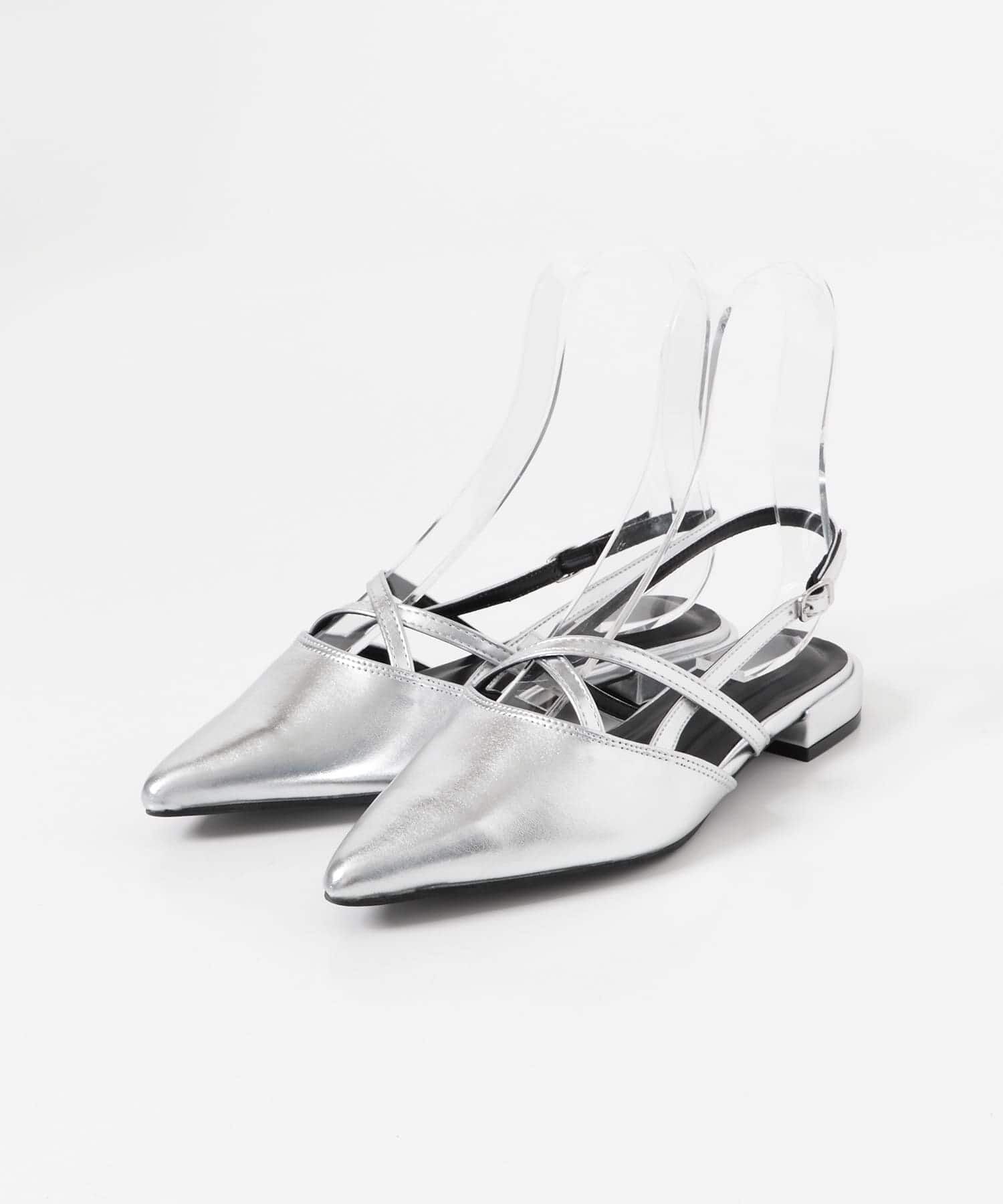 SENSE OF PLACE by URBAN RESEARCH「ポインテッドクロスベルトミュール」|その他|