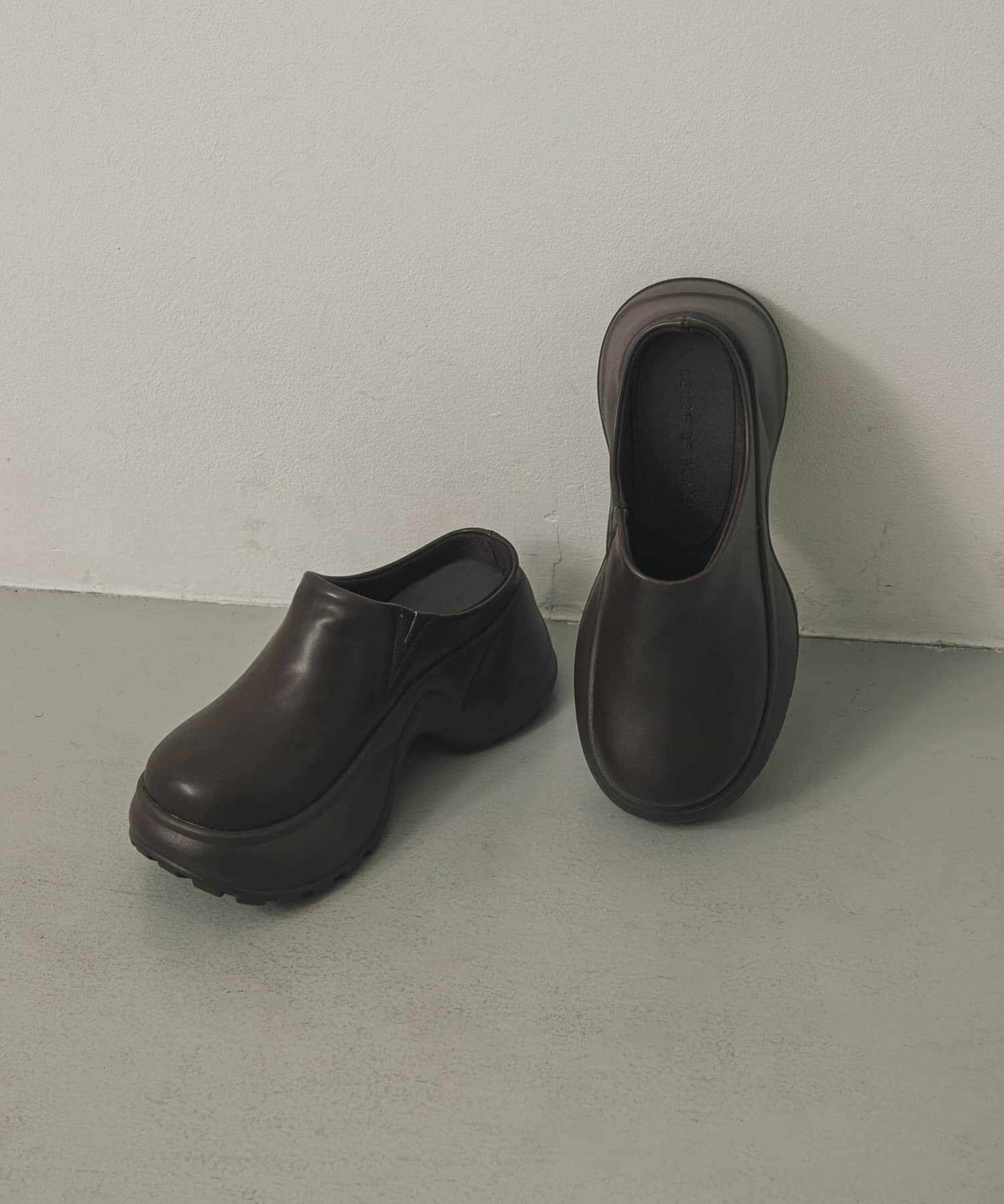 SENSE OF PLACE by URBAN RESEARCH「ボリュームソールサボサンダル」|サンダル|ブラウン