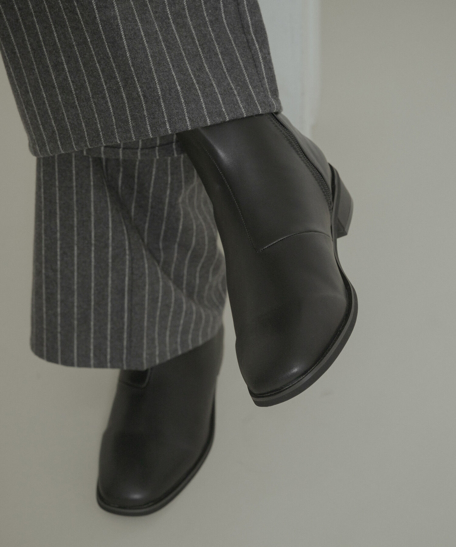 SENSE OF PLACE by URBAN RESEARCH「スクエアトゥサイドジップローブーツ」|ショートブーツ|