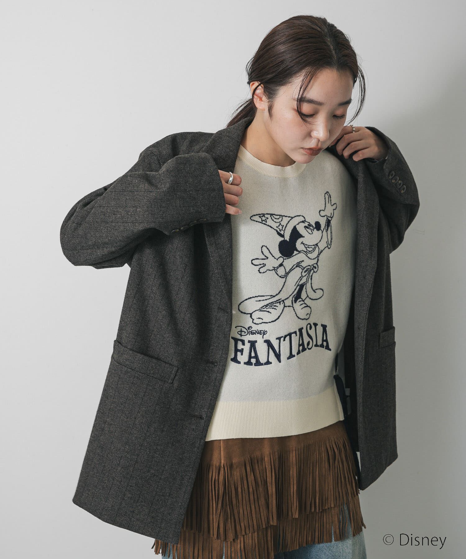 SENSE OF PLACE by URBAN RESEARCH「『別注』FANTASIA/コードセーター」|ニット・セーター|