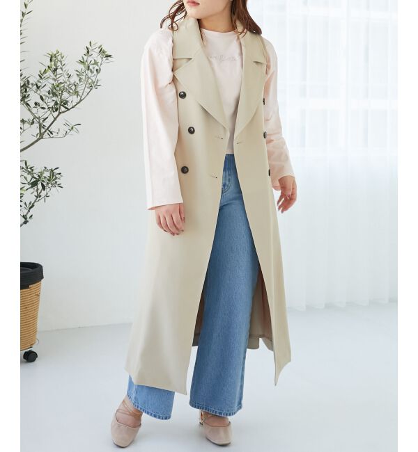 MAJESTICLEGON「マルチwayレイヤードトレンチコート」|トレンチコート|