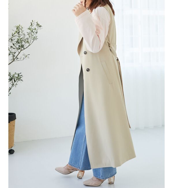 MAJESTICLEGON「マルチwayレイヤードトレンチコート」|トレンチコート|