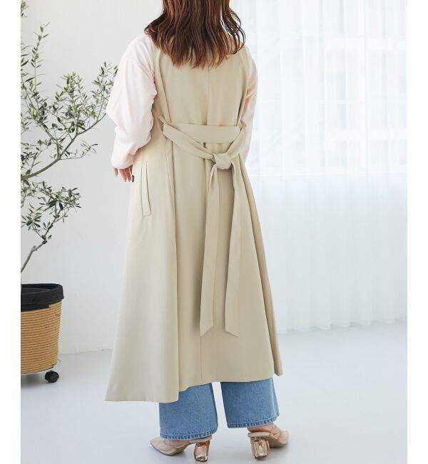 MAJESTICLEGON「マルチwayレイヤードトレンチコート」|トレンチコート|