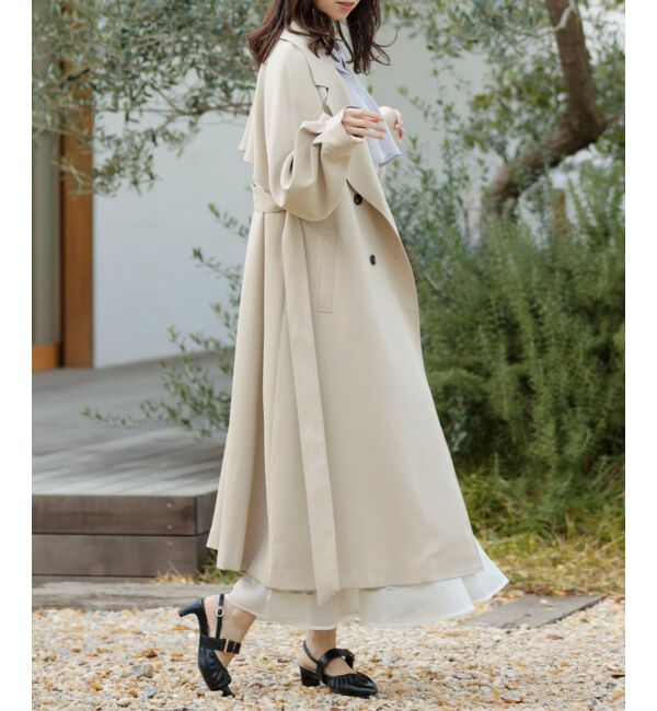 MAJESTICLEGON「マルチwayレイヤードトレンチコート」|トレンチコート|