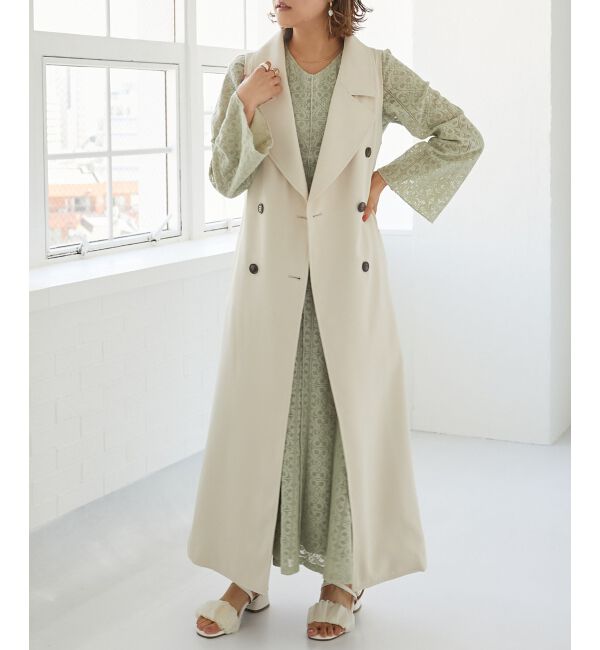 MAJESTICLEGON「マルチwayレイヤードトレンチコート」|トレンチコート|