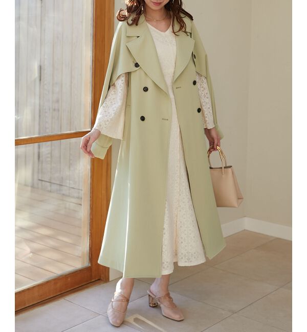 MAJESTICLEGON「マルチwayレイヤードトレンチコート」|トレンチコート|