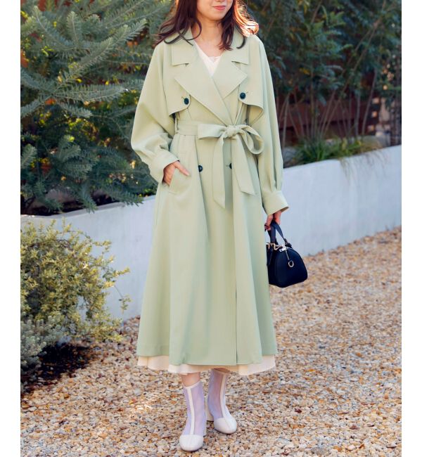 MAJESTICLEGON「マルチwayレイヤードトレンチコート」|トレンチコート|