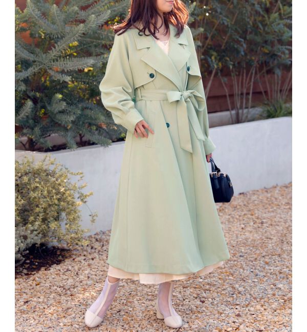 MAJESTICLEGON「マルチwayレイヤードトレンチコート」|トレンチコート|