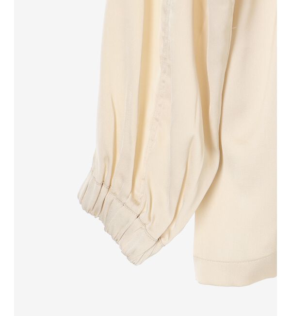 MAJESTICLEGON「ウエストきゅっとサテンブルゾン」|ブルゾン・スタジャン|