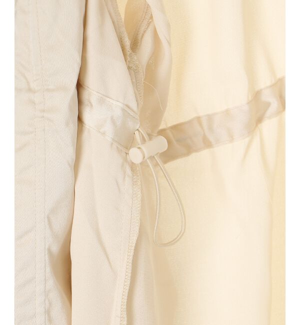 MAJESTICLEGON「ウエストきゅっとサテンブルゾン」|ブルゾン・スタジャン|