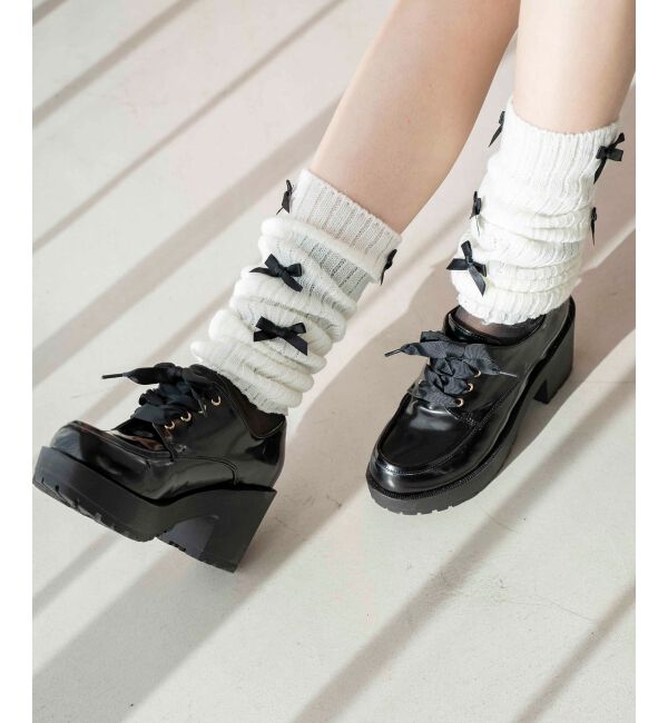 MAJESTICLEGON「ボリュームヒールシューズ」|その他|ブラック