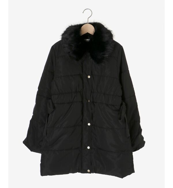 MAJESTICLEGON「2wayサイドリボン中綿コート」|ダウンベスト・ベスト|