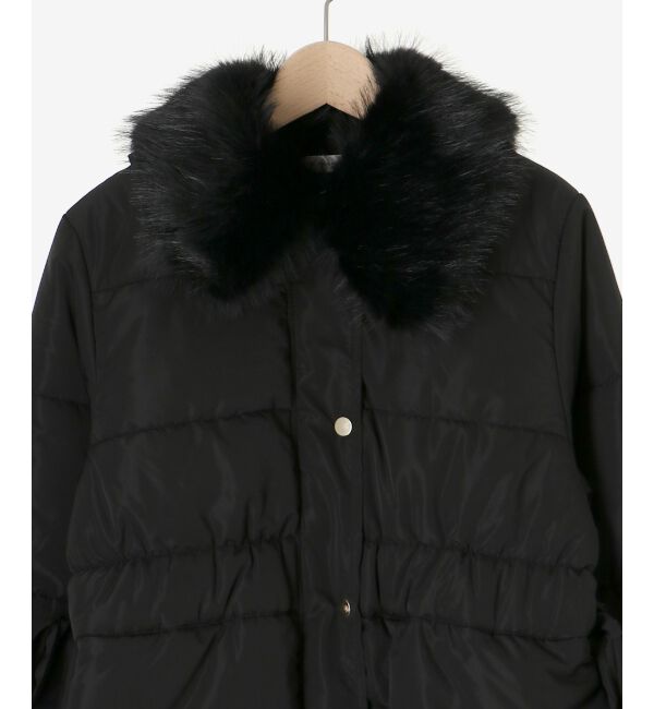 MAJESTICLEGON「2wayサイドリボン中綿コート」|ダウンベスト・ベスト|