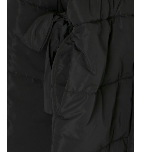 MAJESTICLEGON「2wayサイドリボン中綿コート」|ダウンベスト・ベスト|