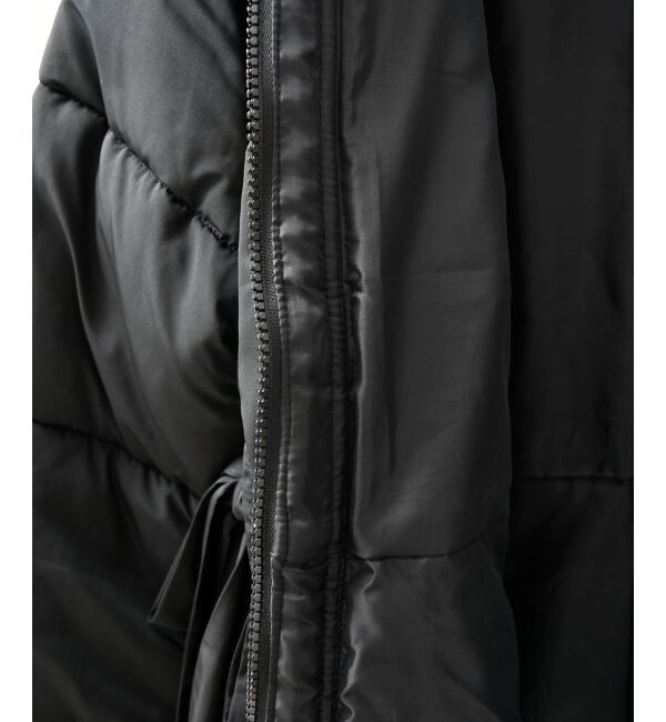 MAJESTICLEGON「2wayサイドリボン中綿コート」|ダウンベスト・ベスト|