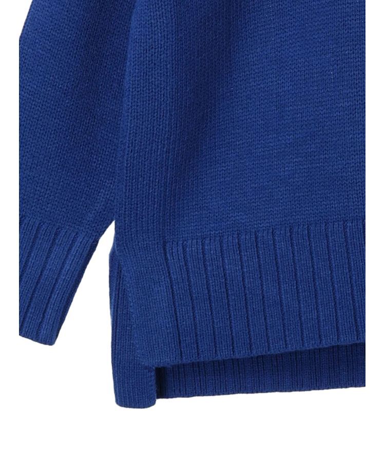 earth music&ecology「ウォッシャブル脇スリットクルーネックプルオーバー」|Tシャツ・カットソー|