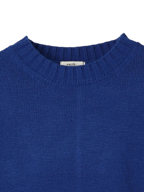 earth music&ecology「ウォッシャブル脇スリットクルーネックプルオーバー」|Tシャツ・カットソー|