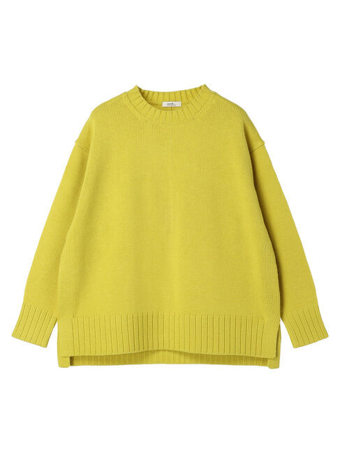 earth music&ecology「ウォッシャブル脇スリットクルーネックプルオーバー」|Tシャツ・カットソー|