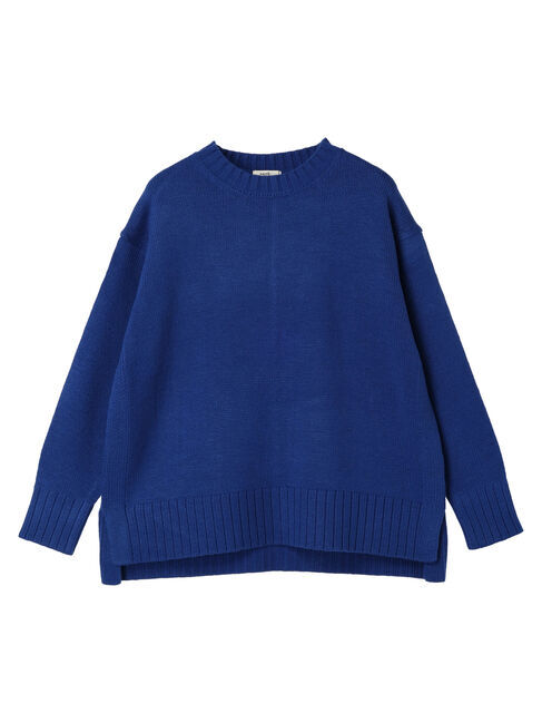 earth music&ecology「ウォッシャブル脇スリットクルーネックプルオーバー」|Tシャツ・カットソー|