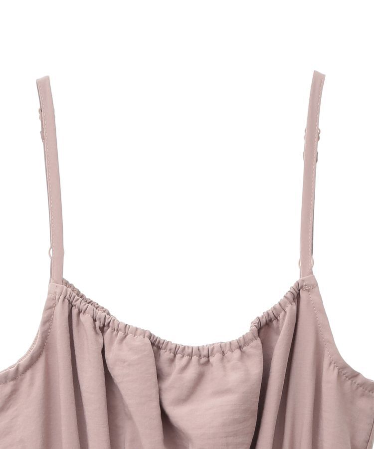 earth music&ecology「ラッフルティアードキャミワンピース」|ワンピース|