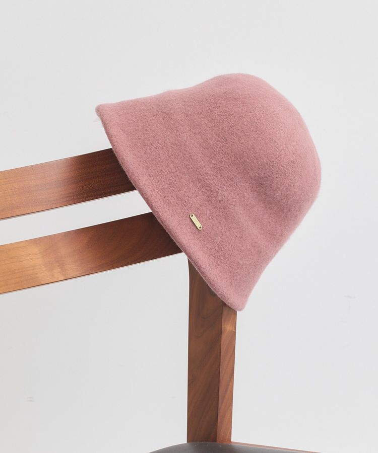 earth music&ecology「ウール混チャーム付きバケットハット」|その他|Pink