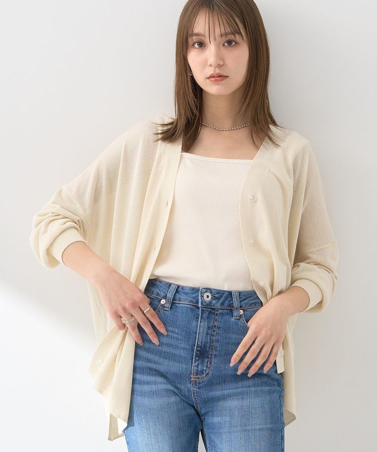 earth music&ecology「シアールーズカーディガン」|カーディガン|