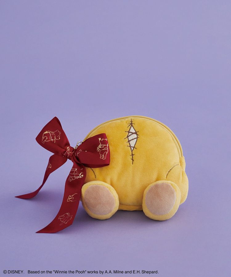 Maison de FLEUR「Winnie the Pooh/おしりポーチ」|ポーチ|イエロー